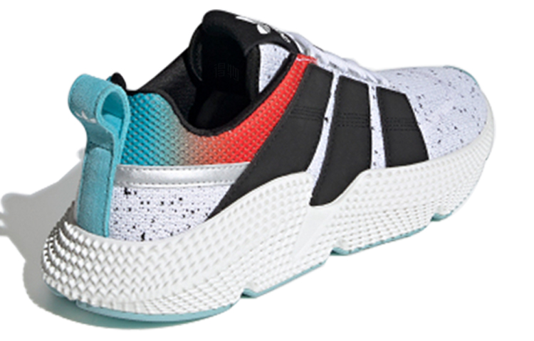 Мужские кроссовки adidas originals PROPHERE V2 (черно-бело-красно-синие) — Чёрный / белый / красный / синий — фото 4
