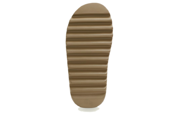 Сабо adidas originals Yeezy Slide (коричневые) — Коричневый — фото 5