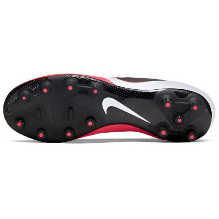 Мужские кроссовки Nike Tiempo Legend 8 Pro HG (черно-красно-белые) — Чёрный / красный / белый — фото 5