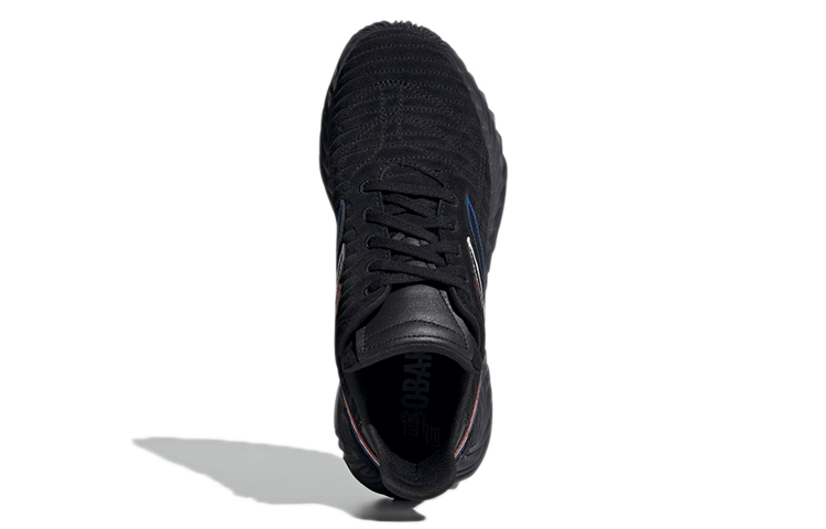 Кеды adidas originals Sobakov (черно-бело-синие) — фото 5
