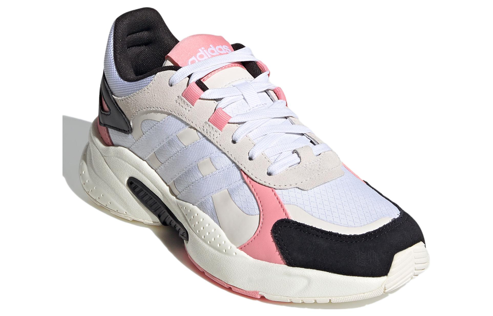 Женские кроссовки adidas neo Crazychaos Shadow (бело-бежевые) — фото 3