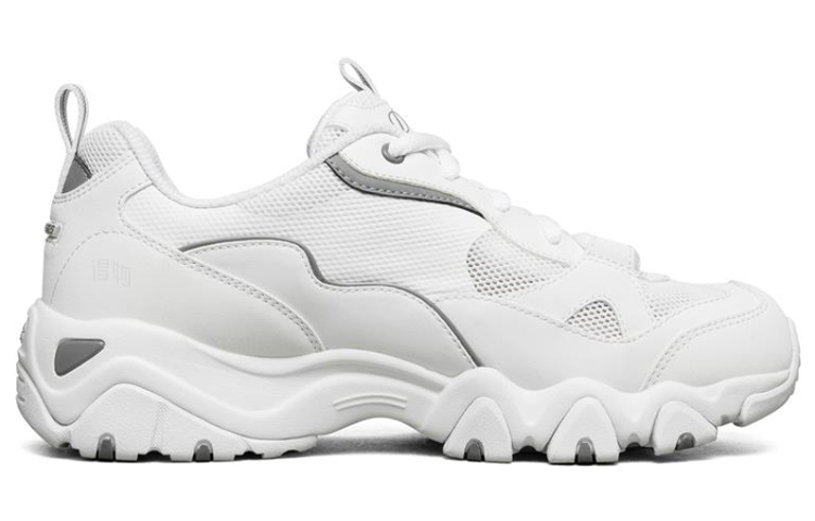 Женские кроссовки Skechers D'LITES 2.0 (белые) — Белый — фото 2
