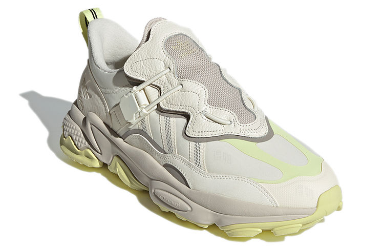 Кеды adidas originals Ozweego Flipshield TPU (бежево-белые с серым и желтым) — Бежевыйбелый / серый / жёлтый — фото 3