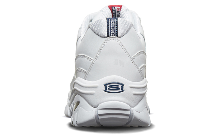 Женские кроссовки Skechers Energy (бело-красные) — фото 4