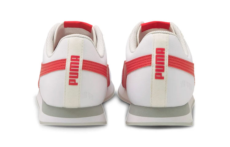 Мужские кроссовки PUMA Turin II Nl (белый с красным) — фото 5