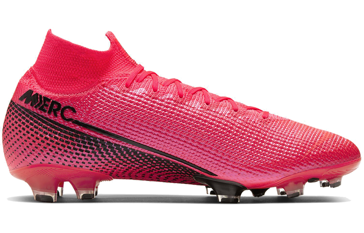 Футбольные бутсы Nike Mercurial Superfly 7 13 Elite FG (темно-красные) — 激光深红色 — фото 2