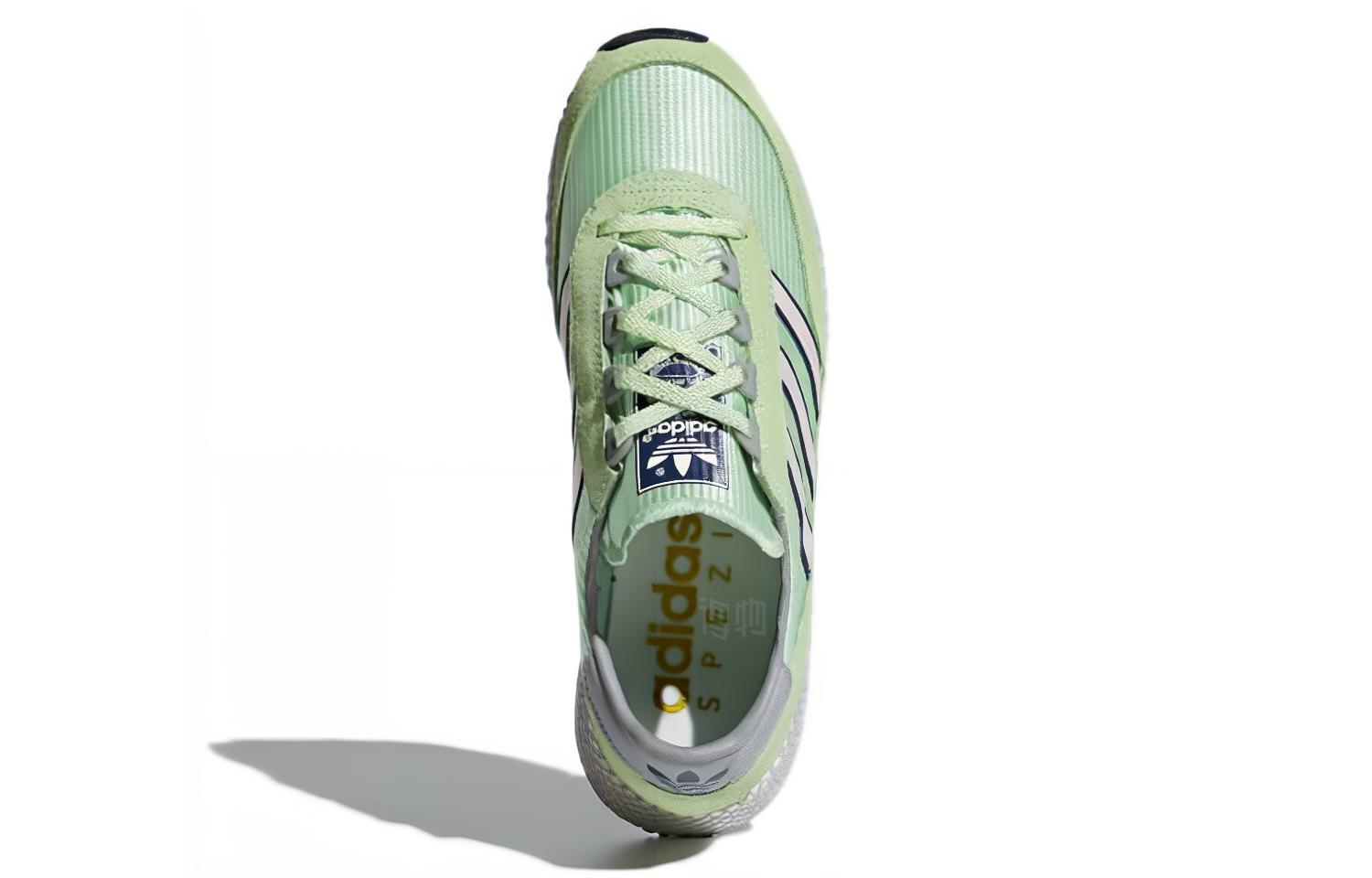 Мужские кроссовки adidas Originals Glenbuck (зелено-розовые) — фото 5