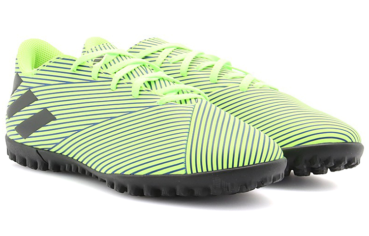 Мужские кроссовки adidas Nemeziz 19.4 TF (зеленые) — фото 3