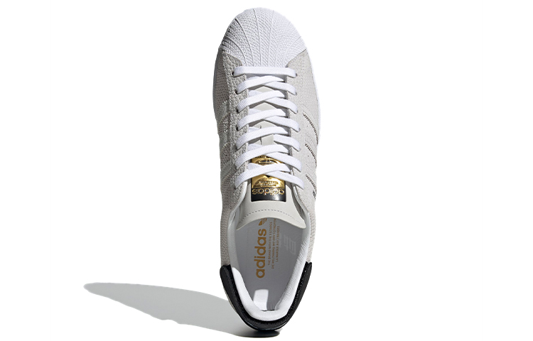 Кроссовки adidas originals SUPERSTAR (черный / коричневый) — Чёрный / коричневый — фото 5