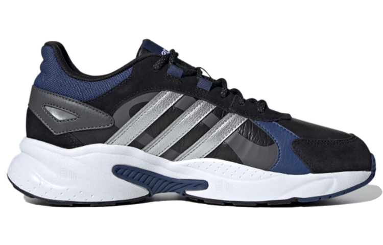 Мужские кроссовки adidas neo Crazychaos Shadow (черно-синие) — фото 2