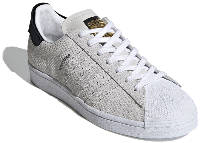 Кроссовки adidas originals SUPERSTAR (черный / коричневый) — Чёрный / коричневый — фото 3