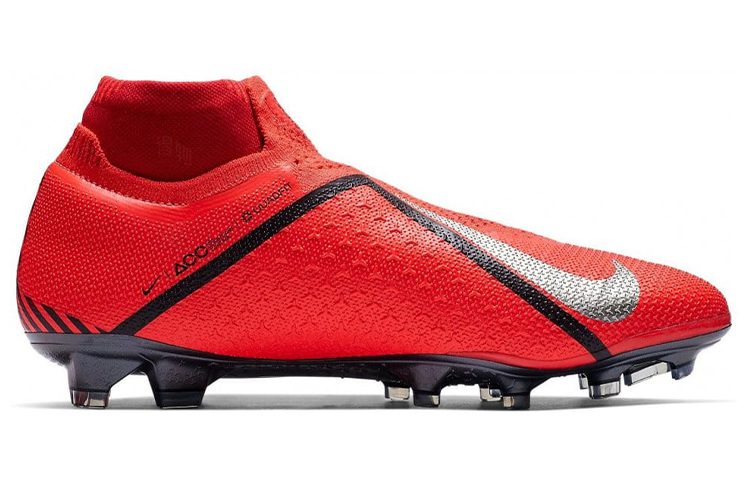 Кроссовки Nike Phantom Vision VSN Elite DF (красные) — фото 2