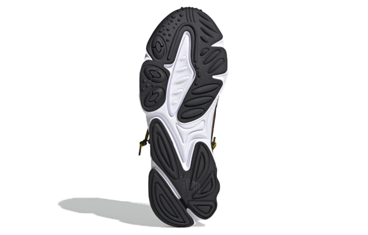 Кеды adidas Originals Ozweego Zip (черно-оранжевые) — фото 6