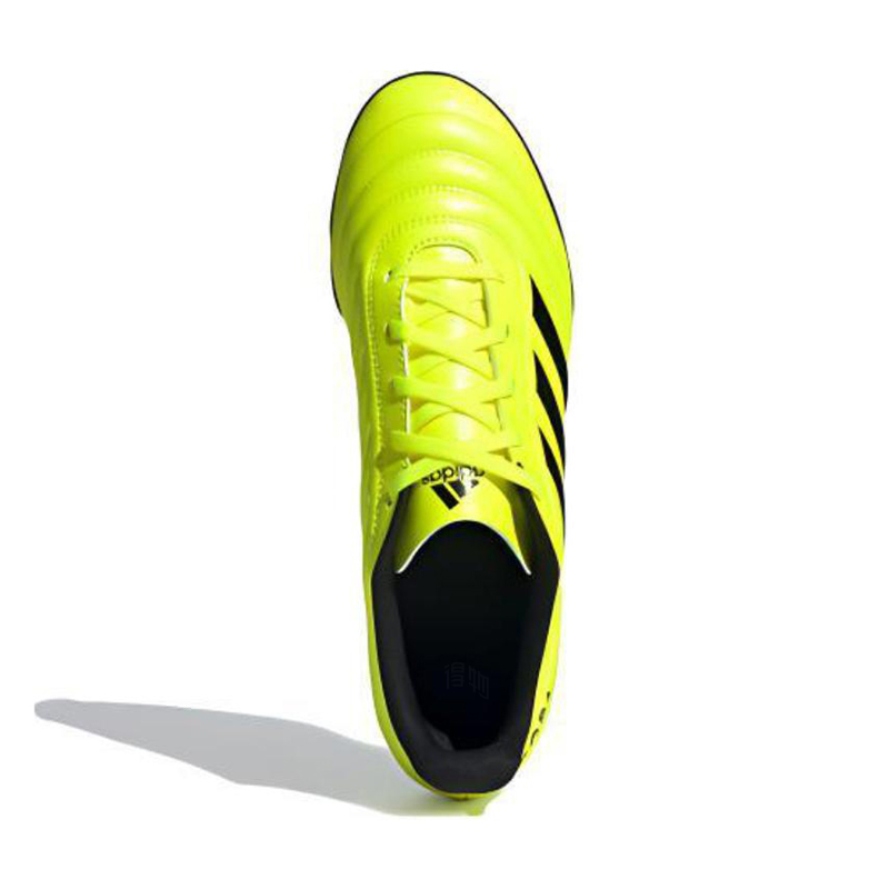Мужские бутсы adidas Copa 19.4 FGTF (желто-черные) — фото 5