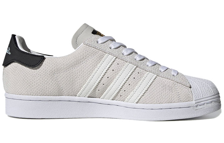 Кроссовки adidas originals SUPERSTAR (черный / коричневый) — Чёрный / коричневый — фото 2