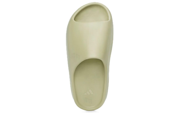 Сабо adidas originals Yeezy Slide (желтые) — 豆绿 — фото 3
