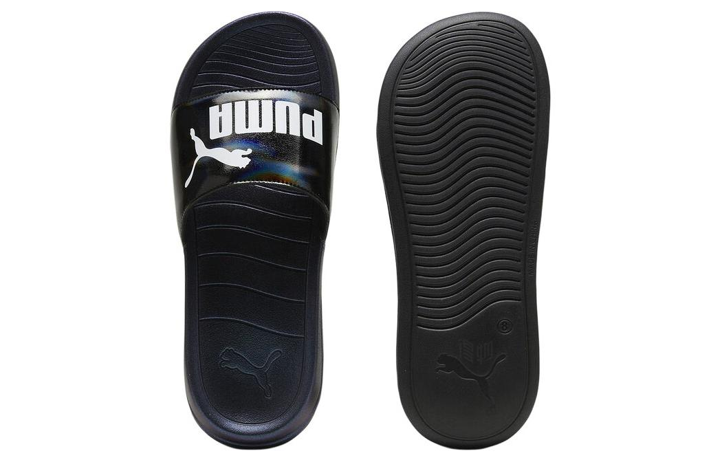 Шлепанцы PUMA Popcat 20 (черные) — Чёрный — фото 4