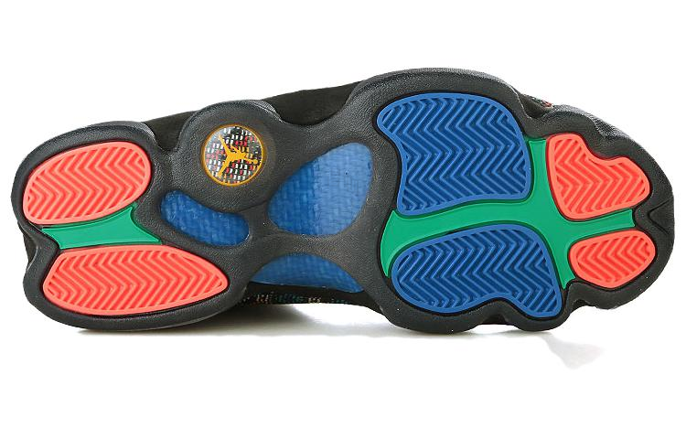 Мужские кроссовки Jordan Horizon All Star 2016 (черно-зелено-золотые) — 黑/绿/大学金 — фото 5