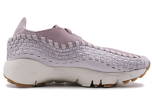 Женские кроссовки Nike Woven Air Footscape (розовые) — фото 2
