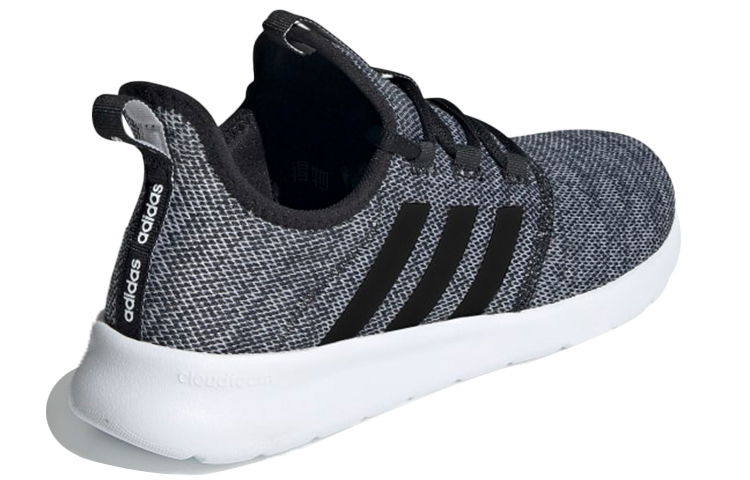 Женские кеды adidas (черно-серые) — фото 4