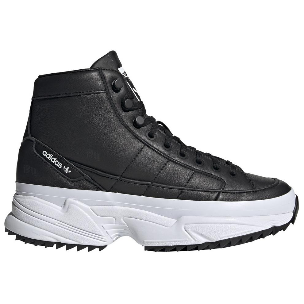 Женские ботинки adidas Originals Kiellor Xtra (черно-белые) — Чёрный / белый — фото 2