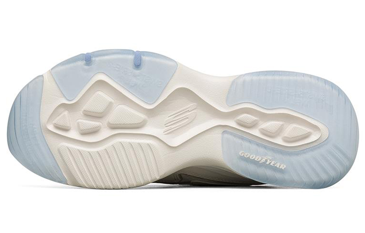 Женские кроссовки Skechers D'LITES 4.0 (белые) — Белый — фото 5