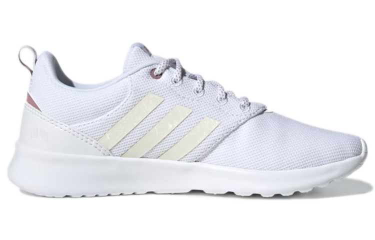 Женские кроссовки adidas neo Qt Racer 2.0 (белоснежные) — фото 2