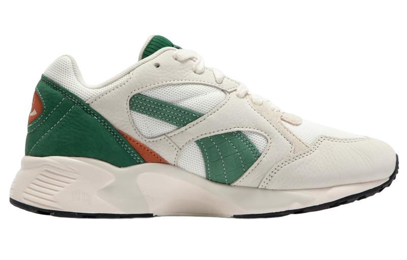 Кроссовки PUMA Prevail FG (белый / зеленый) — Белый / зелёный — фото 2