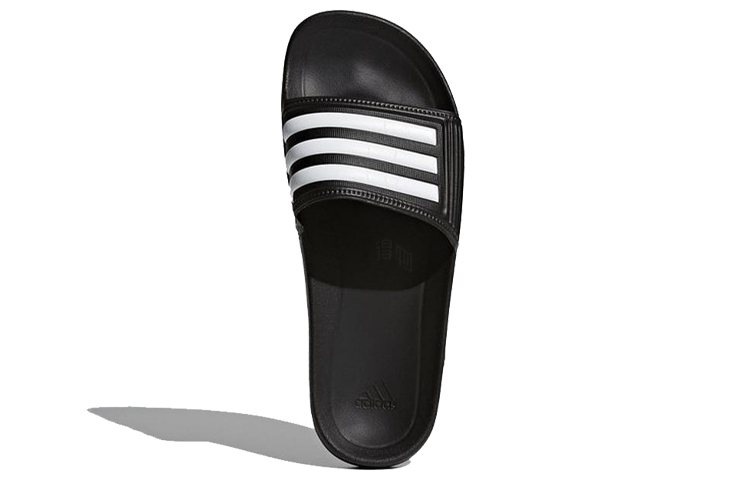 Шлепанцы adidas Phaoxo (черно-белые) — Чёрный / белый — фото 4