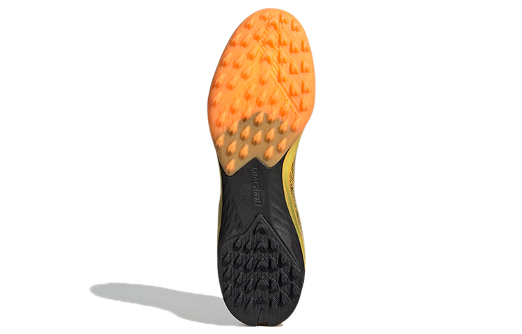Мужские футбольные бутсы adidas Messi.1 (черно-желтые) — 日光金/黑/柠檬黄 — фото 6