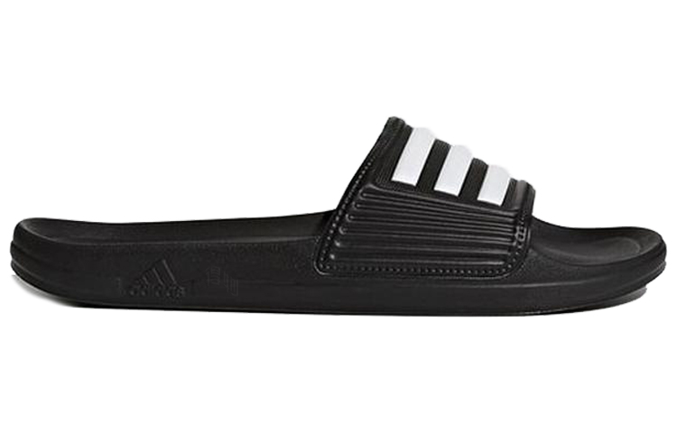 Шлепанцы adidas Phaoxo (черно-белые) — Чёрный / белый — фото 2