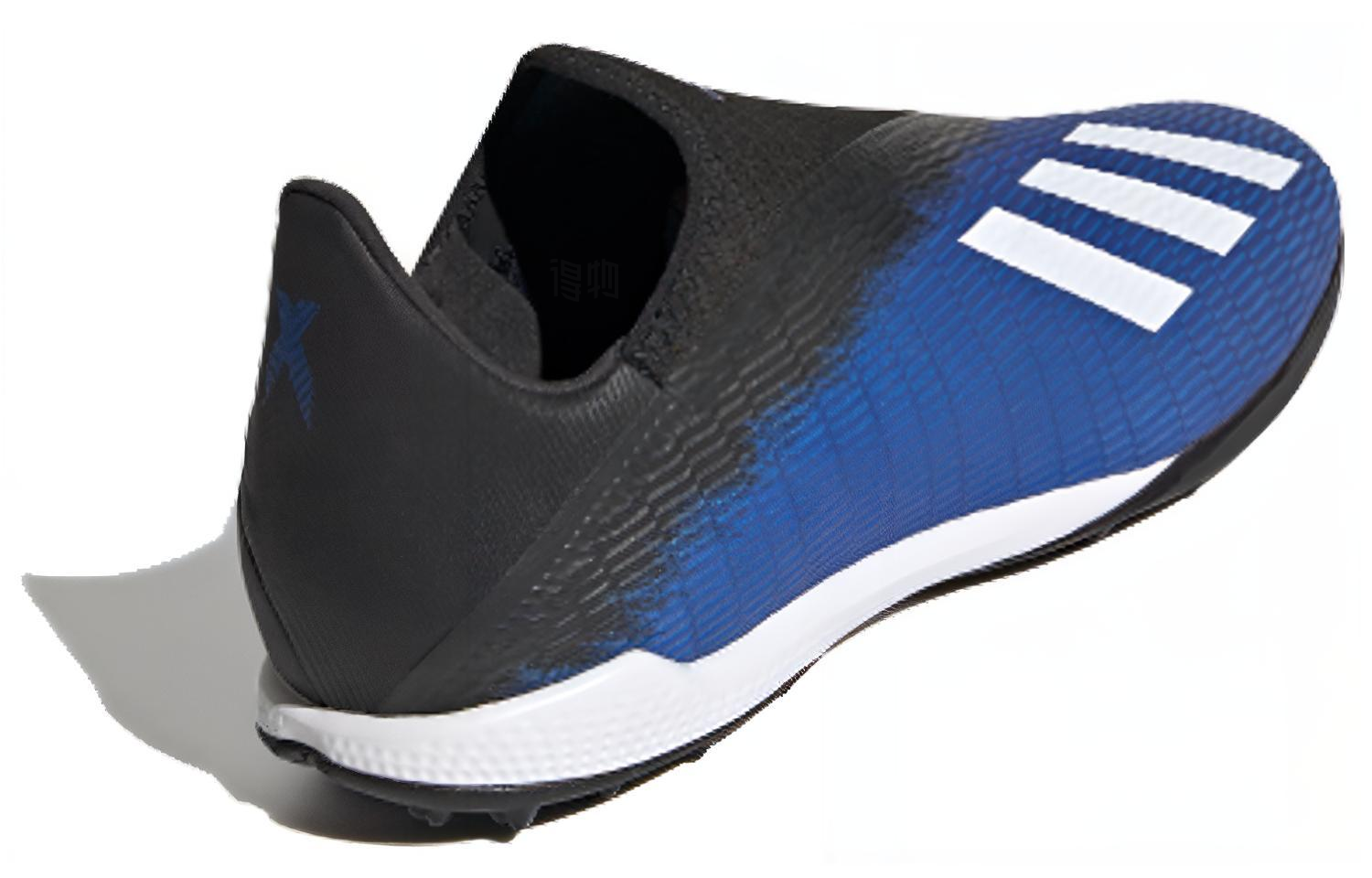 Мужские бутсы adidas X 19.3 (черно-синие) — фото 3