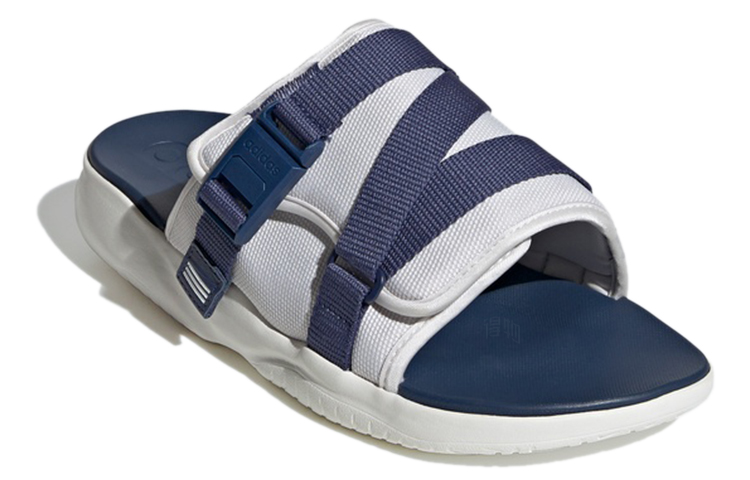 Шлепанцы adidas neo Utx Sandal (сине-серые) — фото 3