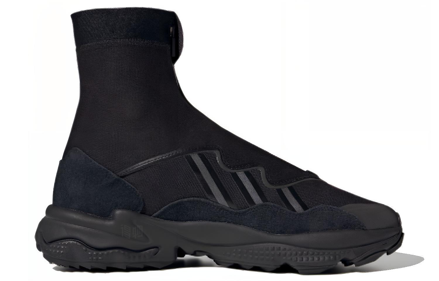 Унисекс кроссовки adidas Ozweego TR (черные) — Чёрный — фото 2