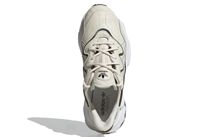 Женские кроссовки adidas originals Ozweego (бежевые) — Бежевый — фото 4