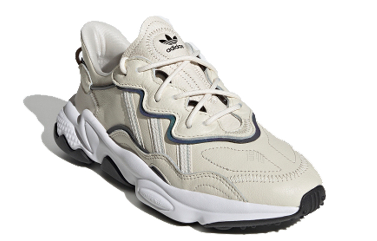 Женские кроссовки adidas originals Ozweego (бежевые) — Бежевый — фото 2