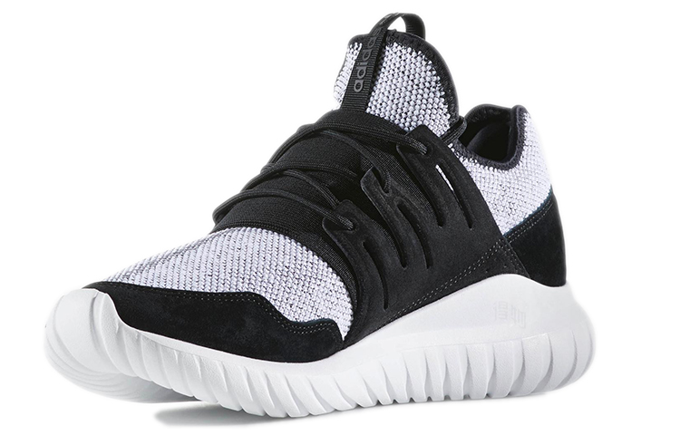 Кроссовки adidas originals Tubular Radial (черныйбелый) — Чёрныйбелый — фото 3