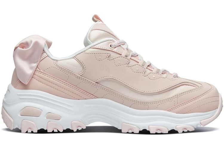 Женские кроссовки Skechers D'Lites 1.0 (светло-розовый) — фото 2
