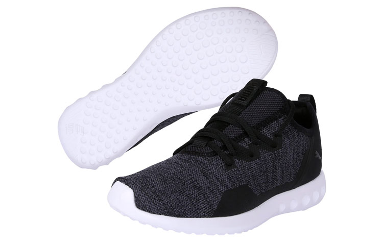 Мужские кроссовки PUMA Carson 2 X Knit (серый / черный / белый) — Серый / чёрный / белый — фото 4