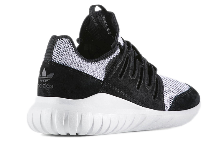 Кроссовки adidas originals Tubular Radial (черныйбелый) — Чёрныйбелый — фото 4
