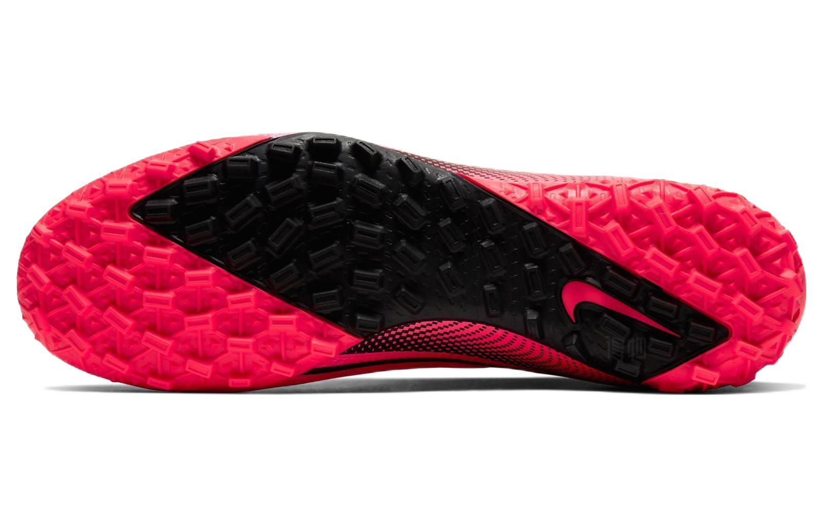 Мужские кроссовки Nike Mercurial Superfly 7 Elite TF (черно-красные) — фото 6