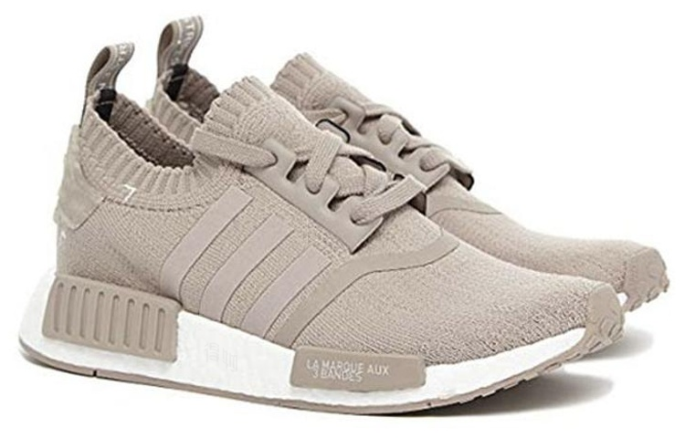 Кроссовки adidas originals NMD_R1 French Beige (светло-коричневые) — Светло-коричневый — фото 2