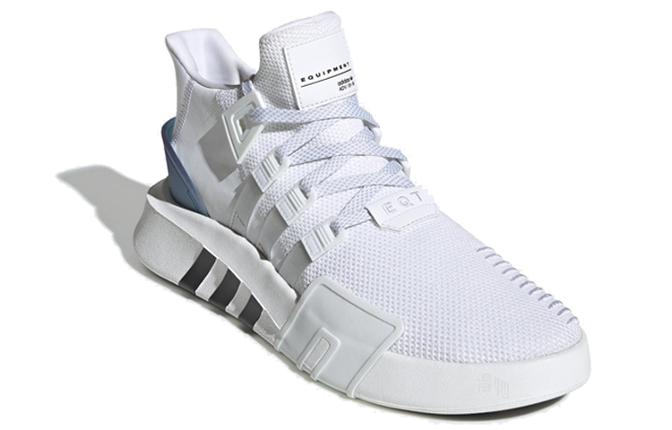 Кроссовки adidas originals Eqt Bask Adv (бело-серебристые) — Белый / серебристый — фото 3
