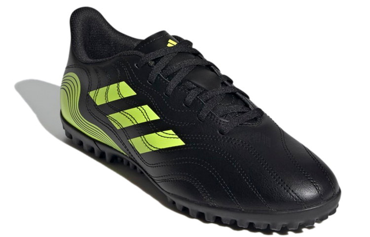 Мужские кроссовки adidas Copa Sense.4 Turf TF (черно-желтые) — Чёрный / жёлтый — фото 2