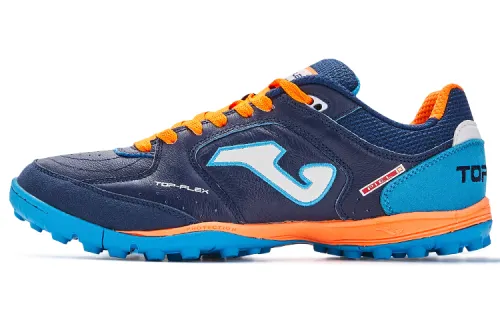 Joma TF Turf Slip Resistant Abrasion Resistant Soccer Shoes Men's Blue Orange