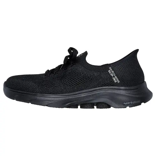 Skechers GO WALK 7 Low top Casual Shoes Women's Black
