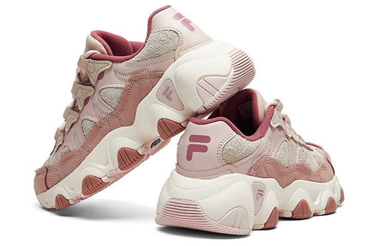 Женские кроссовки Fila Fusion Jagger (розовые) — фото 4