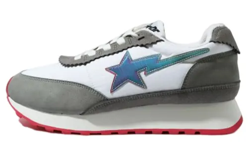 BAPE A BATHING APE Roadsta Express White Iridescent