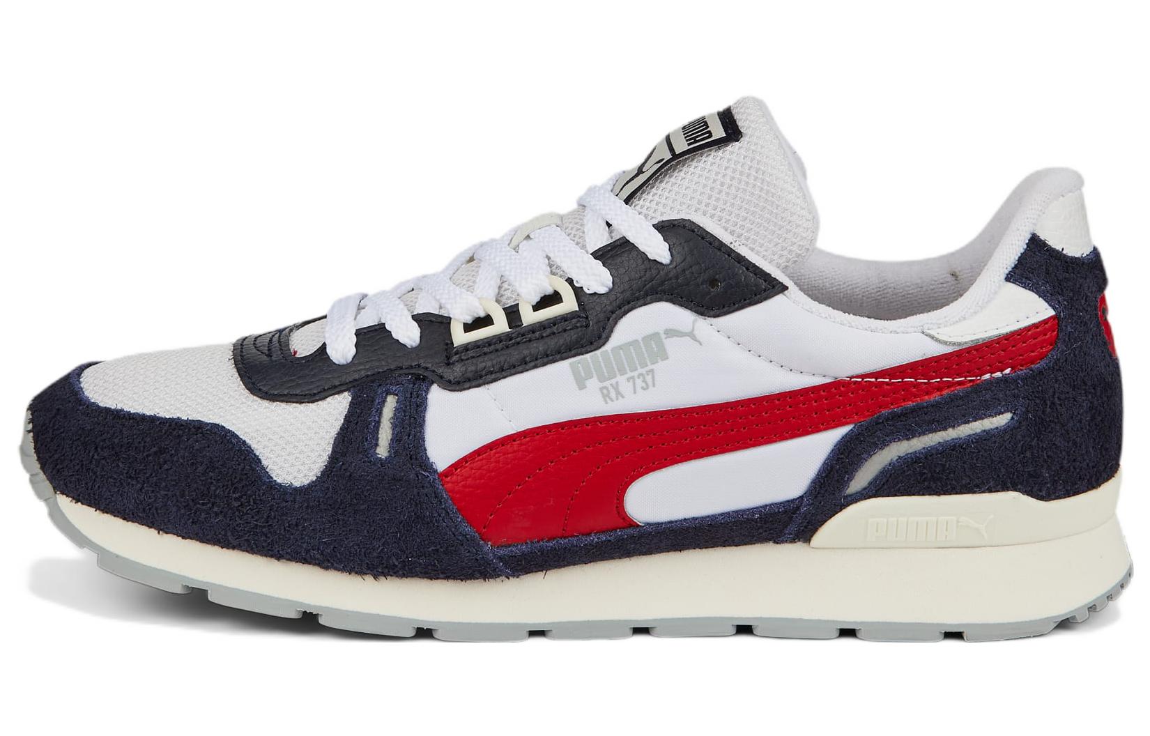 Кеды PUMA Rx 737 New Vintage (бело-сине-красные)