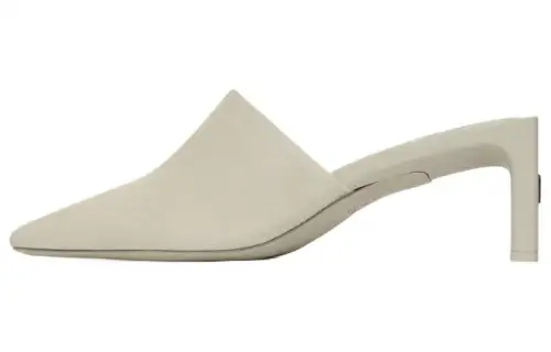 Fear Of God Closed Toe Slippers 5CM Women's Gray